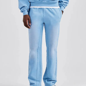 Conjunto Deportivo para Hombre Estilo Británico, Sudadera con Capucha de Felpa de Algodón Grueso, Pantalones Jogger, Ropa Deportiva Informal de Corte Holgado - Product Image 4