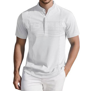 Camiseta de Algodón Casual para Hombre, Corte Regular, Cuello Redondo, Lisa, Manga Corta, Transpirable, Precio de Fábrica, Diseño Personalizado, Servicio OEM - Product Image 3
