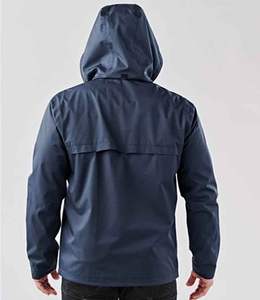 Chaqueta de invierno para hombre de alta calidad, a prueba de viento, con cuello alto, transpirable, tipo puffer, hecha 100% de poliéster/algodón. - Product Image 2