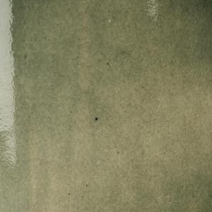 Contemporary Olive Green Ceramic <b>Vase</b> with Tall Cylindrical Form Artistic Glaze Finish and Statement Look for Luxe Interiors - Product Image 3