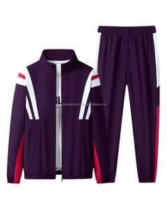 Survêtement de sport à capuche imprimé de logo OEM personnalisé pour hommes et femmes vêtements de sport de fitness d'hiver veste pantalon jogging costume - Product Image 4