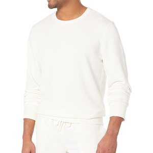 เสื้อสเวตเชิ้ตผู้ชายคอโอ แขนยาว ผ้าฝ้าย 100% ออกแบบตามสั่ง ขายส่ง ราคาถูก เสื้อสเวตเชิ้ตผู้ชายแบบพื้นฐาน - Product Image 6