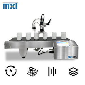 औद्योगिक इनलाइन टिज कोडर सेमी-स्वचालित सेंसर उच्च गति समाप्ति तिथि बैच बारकोड लेबल प्रिंटर xp600 कार्टन बोतल - Product Image 3