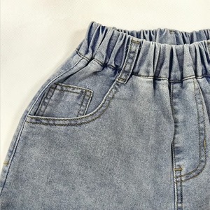 Pantalones Cortos de Mezclilla Desgastados con Bordes Crudos, Estilo Casual para Niños, Ropa Infantil para Niñas, Estilo Coreano - Product Image 6