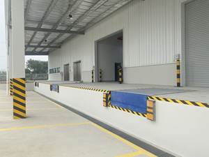 Nivelador de muelle de cilindro hidráulico 10 toneladas buen precio apilador eléctrico peatonal almacén logística y garantía 1 año en Vietnam - Product Image 6