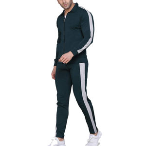 Quick Dry Men's Tracksuit Custom Logo Wholesale Cotton Breathable <b>Winter</b> Sportswear Stylish Premium Fit - Product Image 4