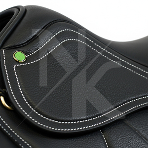 Professional Riders Genuine Cowhide Leather Close Contact Reinforced Stirrups Wood Tree English horse racing products from India - Product Image 3