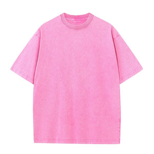 T-shirt promotionnel personnalisé en coton lavé 100 % pour événements extérieurs avec logo – Meilleure vente - Product Image 4