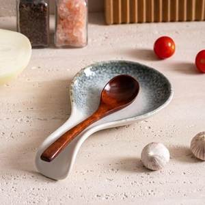 Decorative Kitchen Marble Spoon Rest Eco-Friendly & Dishwasher Safe for Convenient Spoon Placement During Daily Meal Preparation - Product Image 2