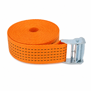 Cam Buckle Lashing Strap 50mm PolyesterHookless for Truck <b>Cargo</b> Transport Heavy Duty Factory Direct Supplier - Product Image 1
