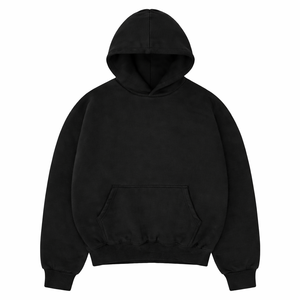 เสื้อฮู้ดดี้ปักลายพรีเมียมสั่งทำได้ ขายส่งเสื้อผ้าสตรีทแวร์ผ้าฟลีซแบบสวมหัวจากผู้ผลิต - Product Image 1
