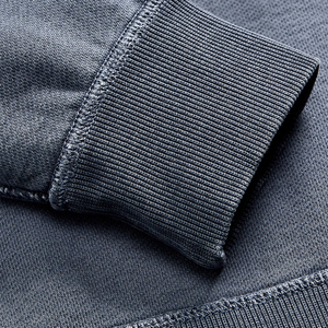 Suéter Unisex de Cuello Redondo, Tejido de Felpa, Corte Regular, Color Sólido, Informal, para Invierno, Transpirable, Ecológico, 100% Algodón - Product Image 4