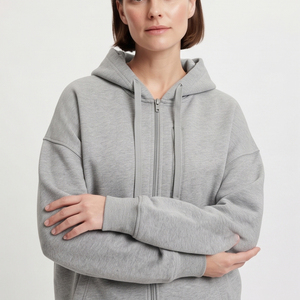 Breastfeeding <b>Nursing</b> Maternity Long <b>Hoodie</b> Women 450gsm Fleece Polyester/Cotton Oversize <b>Nursing</b> Hood Top Breathable - Product Image 6