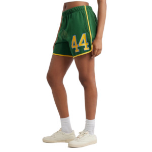 Shorts de jogging pour femmes 2026, haute qualité, avec logos imprimés en relief, en molleton épais et doux, style streetwear, prix de gros - Product Image 2