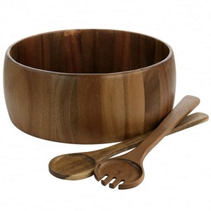 Cuencos para Ensalada Hechos a Mano de Madera de Mango y Acacia, Modernos y Desechables, Vajilla para Fiestas, Venta Caliente, Fábrica de Uttar Pradesh - Product Image 2