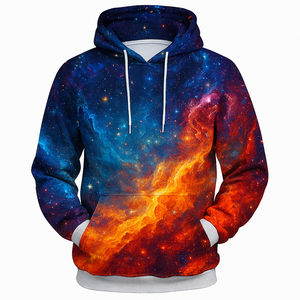 Sudadera con Capucha Premium para Hombre, Sublimada, Personalizada, OEM, Ropa Urbana para Adultos, Ropa Deportiva Personalizada, Sudadera de Moda, Mejor Vendedor - Product Image 2