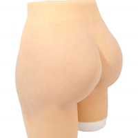 Ventes en gros de culottes gainantes pour femmes avec rembourrage en silicone, effet push-up, bouton, rehausseur de fesses, rehausseur de hanches, pantalon