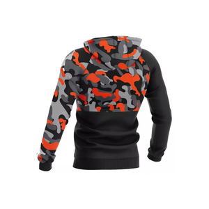 High Quality 100% Cotton Padded Protective Thermal Winter Motorcycle Biker Hoodie Breathable Windproof Eco-Friendly <b>Road</b> Men's - Product Image 2