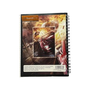Carnet à spirale à pages lignées sur le thème de l'<span class=keywords><strong>action</strong></span> de voiture de course avec calendrier de classe et table de multiplication - Product Image 5
