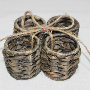 Artex Dong Thap Factory custom <b>napkin</b> <b>holder</b> made from seagrass and water hyacinth weaving for dining and kitchen - Product Image 1