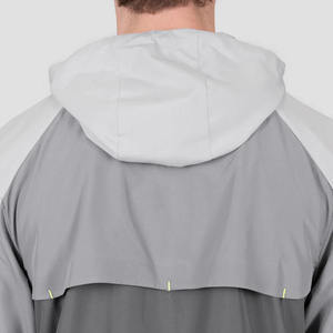 High Quality 2026 <b>Lightweight</b> Short Set with Zipper Hooded <b>Jacket</b> Unisex Windbreaker Summer Jogger Shorts For <b>Running</b> Exercise - Product Image 6