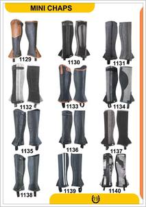 Polainas de Montar a Caballo Estilo Vaquero Australiano para Hombres y Mujeres Adultos, de Lona, para Uso Profesional, con Cierre de Hebilla - Product Image 5