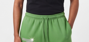 <b>Men</b> <b>Baggy</b> Rhinestone Sweat Pants Casual 100% Fleece Polyester Loose Fit Oversize <b>Trouser</b> High Quality Gym Wear Sweat Pants <b>Men's</b> - Product Image 4
