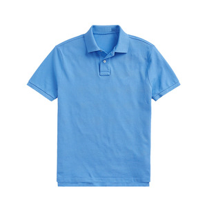 Camiseta de Manga Corta para Hombre, Estilo Casual Elegante, Antiarrugas, Lisa, Mezcla de Algodón, Tejido Jersey, 220g, Ligera, para Vacaciones de Verano - Product Image 5