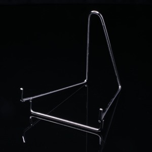 ที่ใส่บัตรโลหะสีเงินมินิมอลสำหรับร้านอาหารร้านกาแฟโรงแรมสถานที่จัดงานเลี้ยงการ์ดราคาและการใช้บนโต๊ะทุกวันจากอินเดีย - Product Image 1