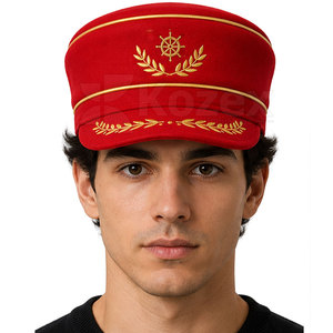 Chapeau de marin blanc haut de gamme léger et ajustable, idéal pour les cérémonies, événements costumés, fonctions scolaires – Toutes tailles – Meilleures ventes - Product Image 4