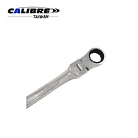 Jeu de clés à cliquet à double embout flexible 12 pans, calibre 8-19 mm, 5 pièces, qualité industrielle, métrique, OEM, TAIWAN
