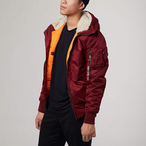 Faible MOQ pour 2026 – Blouson Bomber Homme Écologique et Imperméable Style Vintage avec Logo Brodé – Blousons Letterman - Product Image 6