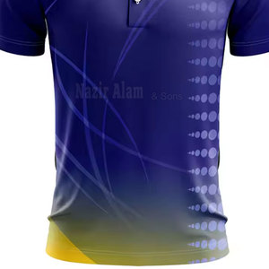 Ensemble d'uniformes de cricket élégants pour équipe, conçus avec un matériau doux et à séchage rapide pour des performances fiables le jour du match - Product Image 4