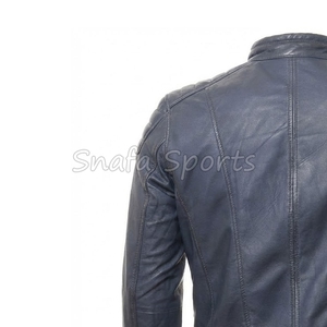 Vestes en cuir pour homme sur mesure avec logo personnalisé, design de votre choix, veste d'hiver tendance pour homme à bas prix - Product Image 6
