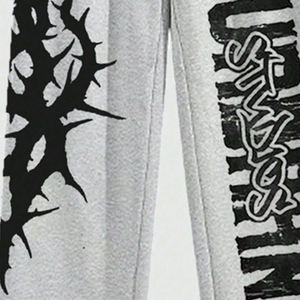Sudadera Deportiva Unisex de Algodón Grueso para Gimnasio, Talla Grande, con Cintura Elástica y Logotipo Personalizado Bordado en 3D - Product Image 5