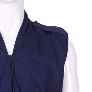 Chaleco de seguridad con cremallera de buena calidad, tela de poliéster, bolsillos frontales modernos, chaleco de seguridad de aspecto clásico - Product Image 3