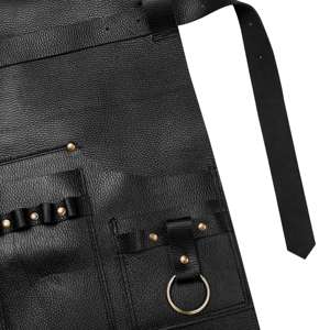 Delantal Profesional de Cuero para Artistas del Tatuaje, Protección a Prueba de Tinta - Equipo de Estudio de Cuero Genuino para Artistas LPN-0322 - Product Image 6