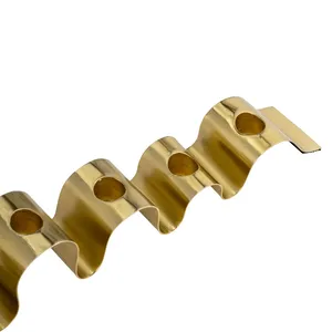 Handmade Modern Tapered <b>Brass</b> Candle Holder Luxury Hotel Lobby Decor High End Home Decoration <b>Lantern</b> - Product Image 6