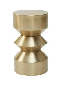 Mesa Auxiliar de Metal Antigua con Estructura de Hierro Hecha a Mano, Elegante Estante de Almacenamiento, Mueble Decorativo para Esquina de Sala de Estar - Product Image 4