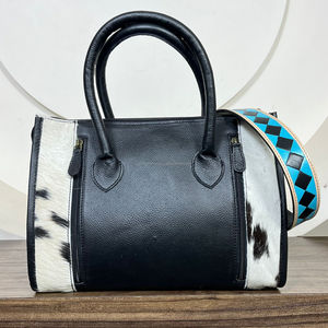 Bolsos de hombro de cuero a cuadros de gran capacidad de diseñador de marcas famosas de servicio OEM ODM, bolsos de mano para mujer - Product Image 5