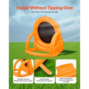 Tablero de Dardos Inflable Gigante para Exteriores, Juego Gigante de Más de 6 Pies con 4 Pelotas, 6 Dardos, 6 Hachas y Bomba de Aire, Instalación en 3 Minutos - Product Image 5