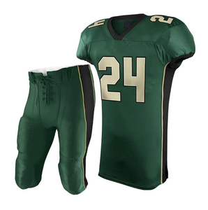 Nuevo Conjunto de Uniforme de Fútbol Americano, Manga Corta, Spandex, Poliéster, Nombre del Equipo, Número Personalizado - Product Image 1