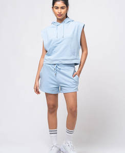 Chándales sueltos de poliéster 100% de alta calidad para mujer, trajes de jogging con capucha de invierno transpirables con logotipo sublimado al por mayor - Product Image 5