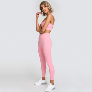 Conjunto de Yoga Colorido: Leggings de Cintura Alta con Efecto Push-Up y Sin Costura Frontal - Product Image 6