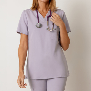 Nouvel ensemble de blouses d'infirmière colorées, uniforme médical, tenue de travail tendance pour hôpital, fournisseur OEM en gros - Product Image 3