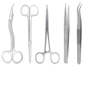 Medical Stainless Steel Vet Student Suture Practice Training Kit Manual Power Source Surgical Instruments Dissection Suture Set - Product Image 2