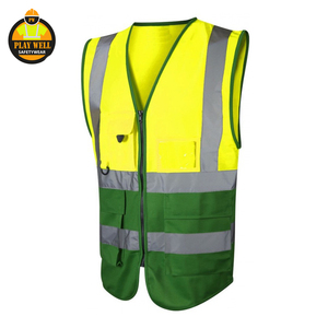 Hi Vis Workwear Safety Jackets Reflective Work Mesh Safety Vest - Product Image 5
