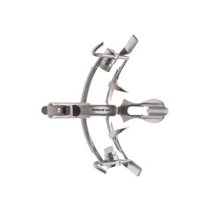 Retractor de mordaza bucal de acero inoxidable Dingman, instrumento quirúrgico duradero ranurado para procedimientos orales y maxilofaciales - Product Image 3