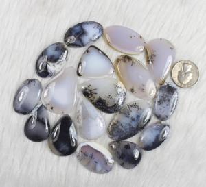 Lot en vrac de pierres précieuses en vrac de haute qualité en forme de mélange d'opale de dendrite naturelle de qualité supérieure faisant pour les fournisseurs de pendentif en argent faits à la main - Product Image 5