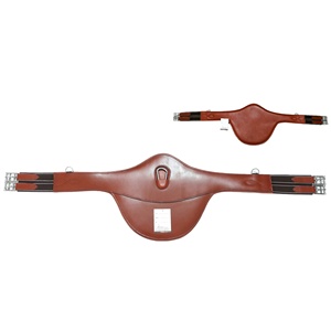 Circunferencia de cuero acolchado suave de calidad superior para montar a caballo SS Roller Buckle Excelente precio - Product Image 1
